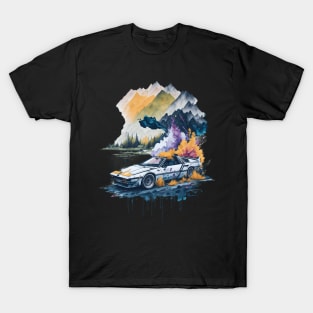 Summer Art DMC DeLorean T-Shirt